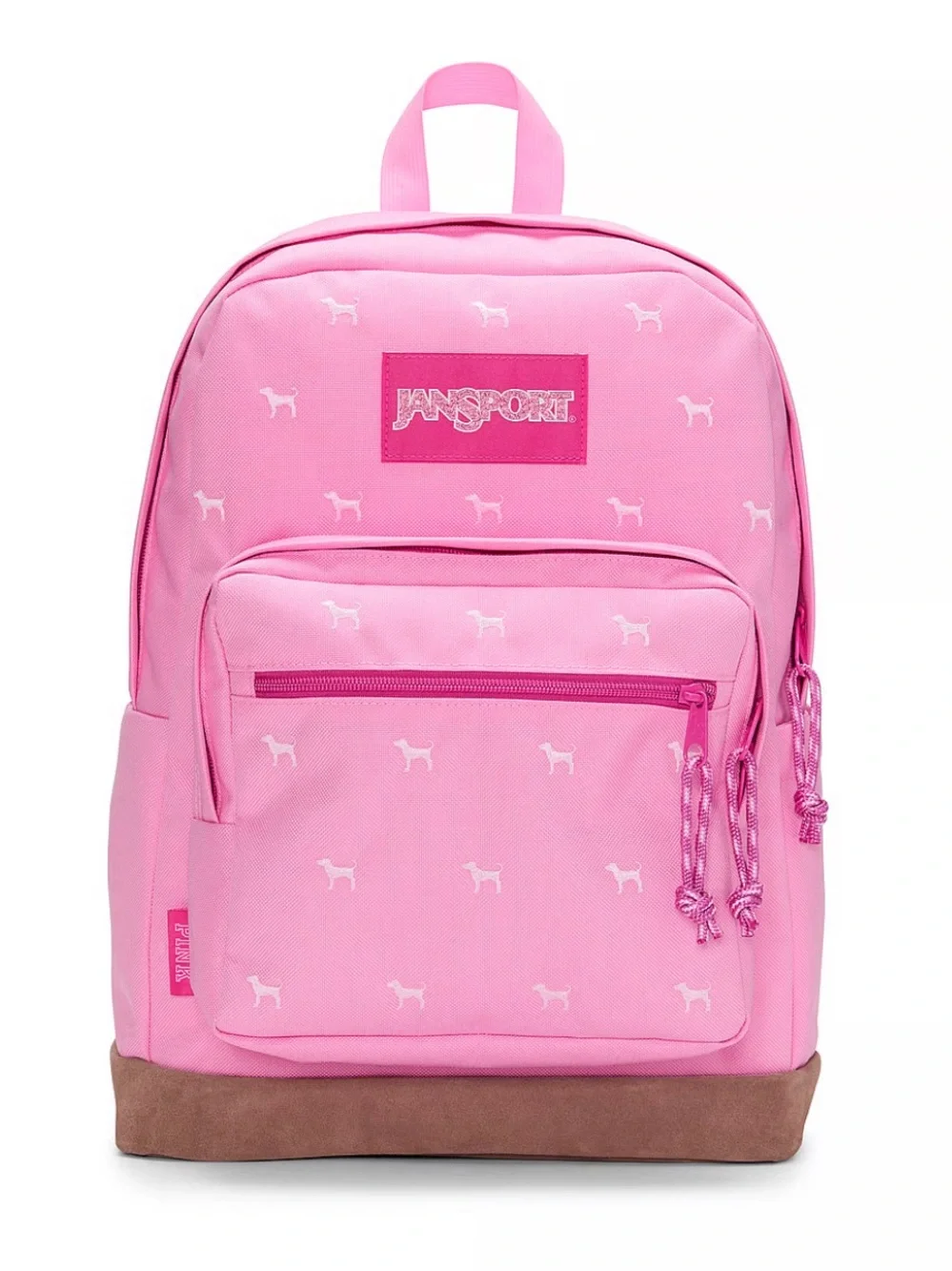 PINK X JANSPORT Right Pack Backpack with lunch bag- Pink Dog